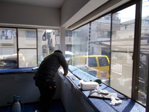 横浜市　台風対策フィルム