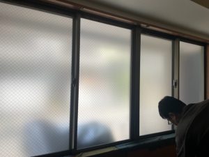 中野区　目隠しフィルム
