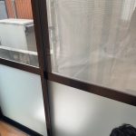 神奈川区の個人宅に型板ガラス用フィルム