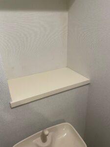 棚　シート貼り