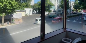 店舗　グラデーションフィルム