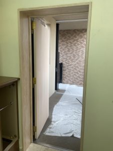 茅ケ崎市　シート貼り