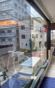 渋谷区　ミラーフィルム貼替