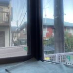 多摩区の個人宅にて防犯フィルムとミラーフィルム