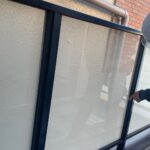 ベランダ　柵　フィルム