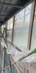 外　フィルム剥がし