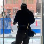 西日暮里で飛散防止フィルム