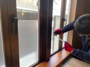 目隠しフィルム 貼り替え